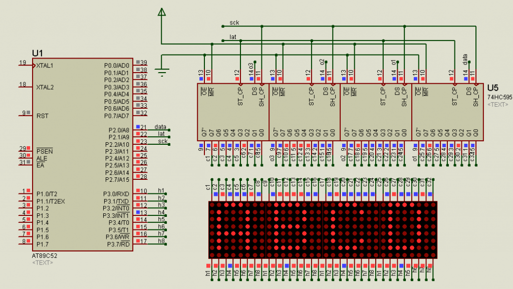 matrix 8x32